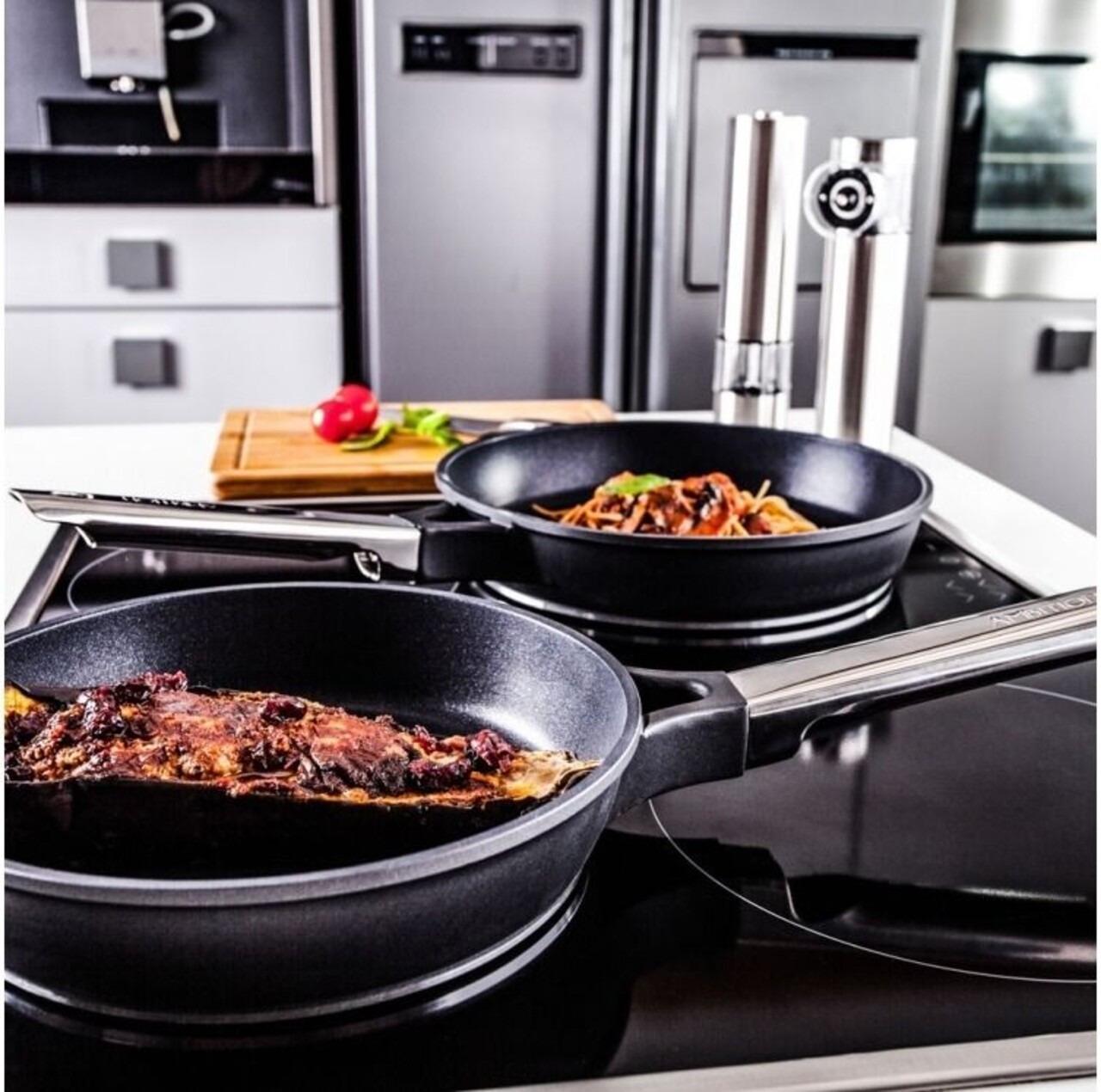 Tigaie Taurus, Ambition, 22 cm, aluminiu turnat, invelis Teflon Platinum - imagine 5